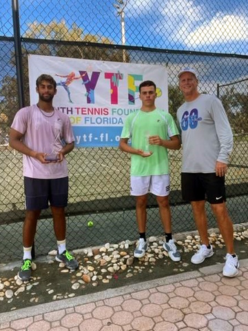 Male winners and YTF Board member Jeff Chambers