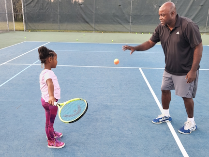 Duval Youth Tennis Program participants
